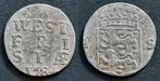 Dubbele wapenstuiver West Frisia 1784, Verzenden, Vóór koninkrijk, 10 cent, Zilver