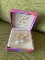 Meme London The Roxana Earrings schelpoorbellen met parel, Verzenden, Nieuw, Goud, Hangers