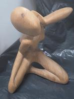 Houten Abstracte Beelden Set, Antiek en Kunst, Kunst | Beelden en Houtsnijwerken, Ophalen of Verzenden