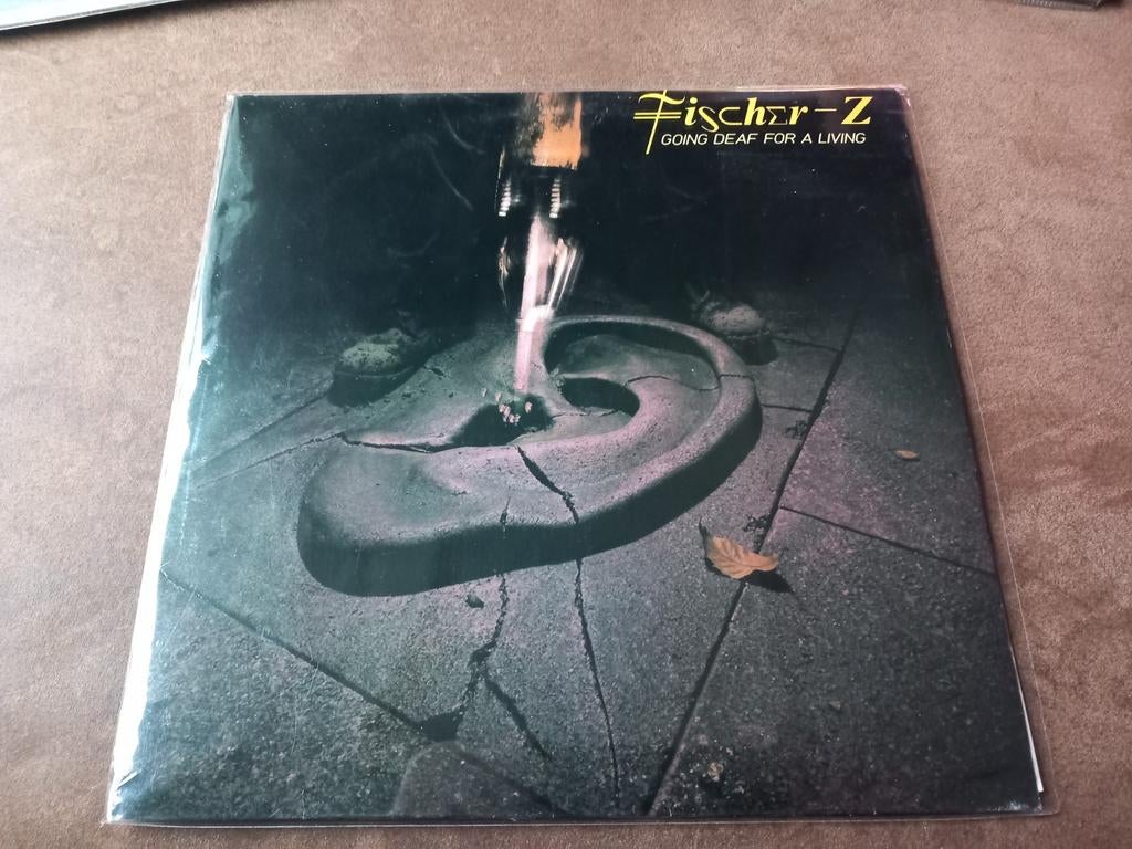 Lp fischer z - going deaf for a living, Ophalen of Verzenden, Gebruikt, 12 inch, Poprock