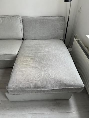 Used Ikea 4-seater KIVIK couch (light gray color) - afbeelding 2