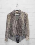 JOSHV - Mooie plissé blouse maat XS - Nieuwstaat - JOSH V, Beige, Nieuw, Ophalen of Verzenden, X