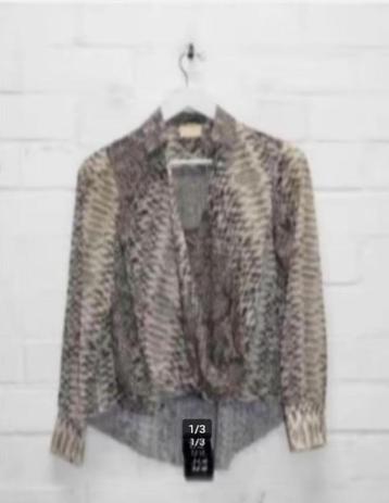 JOSHV - Mooie plissé blouse maat XS - Nieuwstaat - JOSH V beschikbaar voor biedingen