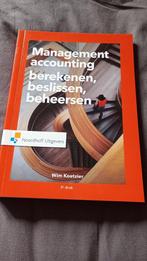 Management accounting, Nieuw, Ophalen of Verzenden, Noordhoff Uitgevers, HBO