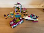 Lego friends Andrea’s speedboottransport 41316, Ophalen of Verzenden, Zo goed als nieuw