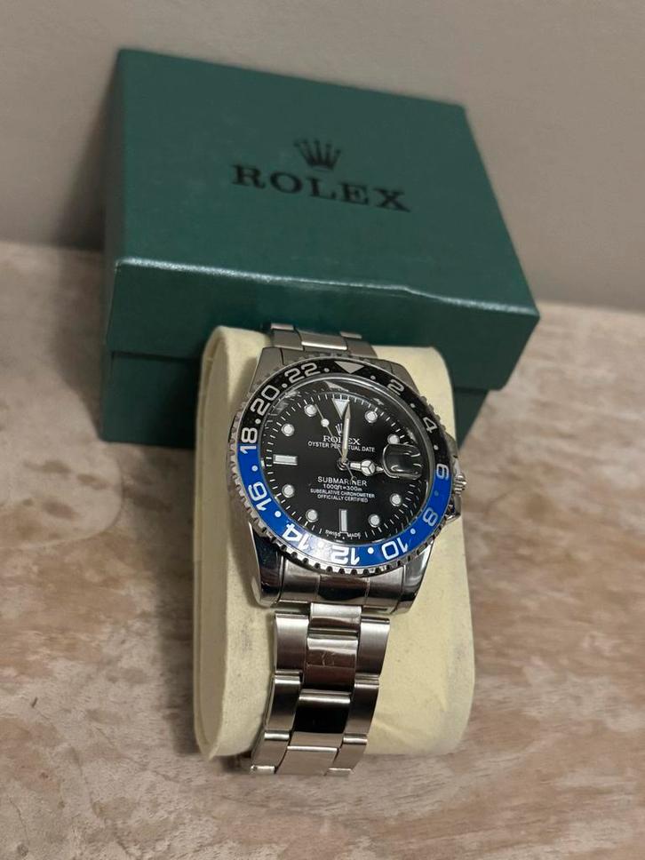 Rolex Submariner Hommage Herenhorloge - Nieuw, Sieraden, Tassen en Uiterlijk, Horloges | Heren, Nieuw, Polshorloge, Rolex, Staal
