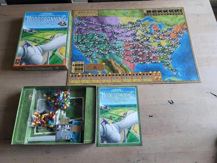 spel Hoogspanning zgan! vernieuwde versie, Hobby en Vrije tijd, Gezelschapsspellen | Bordspellen, Nieuw, Een of twee spelers, Drie of vier spelers