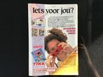 Advertentie Stripblad Tina. Uitgave 1987., Verzamelen, Nederland, Knipsel(s), Ophalen of Verzenden, 1980 tot heden