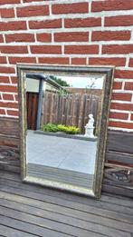 Mooie facet geslepen spiegel, Ophalen, Zo goed als nieuw, Minder dan 100 cm, Rechthoekig