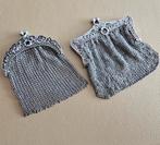 2 zilveren beursjes uit één collectie, Ophalen of Verzenden