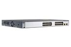 Cisco 3750 Series 24 Port PoE Switch, Computers en Software, Netwerk switches, Ophalen of Verzenden, Gebruikt
