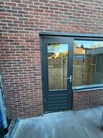 Buitendeur hardhout, Doe-het-zelf en Verbouw, Ophalen, Gebruikt, 80 tot 100 cm, Buitendeur