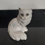 Goebel porseleinen witte langharige kat, Verzenden, Zo goed als nieuw, Porselein, Beeldje(s)
