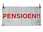 Pensioen Banner - Te Huur, Ophalen, Zo goed als nieuw
