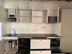 Recente mat witte rechte keuken -DIRECT BESCHIKBAAR, Huis en Inrichting, Keuken | Complete keukens, Zwart, Enkelwandige keuken