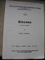 Martin Lauterlein - Giocoso en forme de ballet, Muziek en Instrumenten, Bladmuziek, Ophalen of Verzenden, Gebruikt, Artiest of Componist