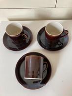3 vintage Villeroy & Boch koffie kop en schotels, Huis en Inrichting, Keuken | Servies, Gebruikt, Ophalen of Verzenden, Overige stijlen