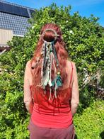 Gave groen bruine dreadring/haarspeld/haarversiering, veren!, Ophalen of Verzenden, Nieuw, Haarspeld