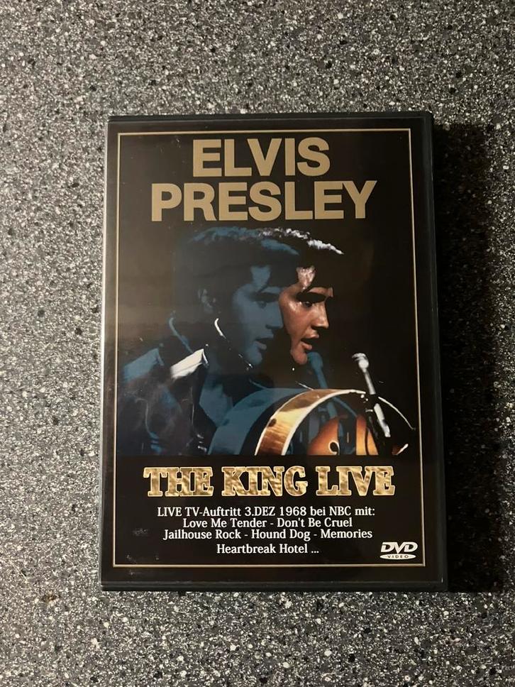 Elvis Presley - The King Live (1968), Cd's en Dvd's, Dvd's | Muziek en Concerten, Muziek en Concerten, Alle leeftijden, Ophalen of Verzenden