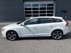 Volvo V60 2.4 D6 AWD Plug-In Hybrid R-Design , Panoramadak, Auto diversen, Schadeauto's, Automaat, Wit, Stationwagon, Volvo