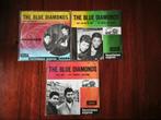 The Blue Diamonds 3 singles  op Favorieten Expres, Ophalen of Verzenden, 1960 tot 1980, Overige formaten