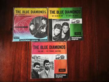 The Blue Diamonds 3 singles  op Favorieten Expres beschikbaar voor biedingen
