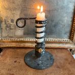 Rat de Cave kandelaar *tres jolie Duiven*, Verzenden, Koper of Brons