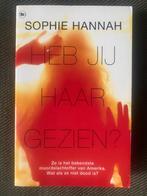 Sophie Hannah - Heb jij haar gezien? (2018), Boeken, Ophalen of Verzenden, Zo goed als nieuw, Sophie Hannah