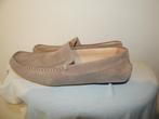 Corneliani suede loafers beige zand tint rubber zool 42, Loafers, Verzenden, Gedragen, Overige kleuren