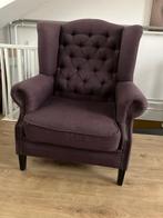 Donkerpaarse Fauteuil - 30 euro, Huis en Inrichting, Fauteuils, Ophalen, Gebruikt, 75 tot 100 cm, 50 tot 75 cm