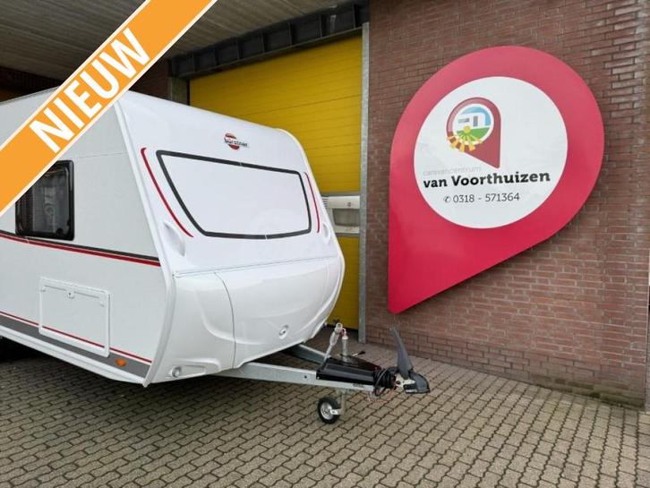 Bürstner Premio Life 480 TS, Caravans en Kamperen, Caravans, Bedrijf, tot en met 3, Kleine zit, Bürstner, Frans bed, Overige typen