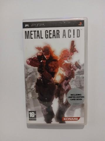 Metal Gear Acid PSP - Limited Edition beschikbaar voor biedingen
