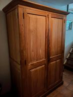 Robuuste houten kast met bureauplank, Huis en Inrichting, Kasten | Computermeubels, Ophalen, Gebruikt, 40 tot 80 cm, 170 cm of meer