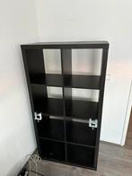 Te koop; Ikea Kallax met bureau, Huis en Inrichting, Ophalen, Zo goed als nieuw, Minder dan 150 cm, Minder dan 100 cm