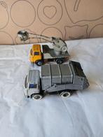2x Berliet gak, hoogwerker en vuilniswagen,  JdeF, Hobby en Vrije tijd, Modelauto's | 1:43, Ophalen of Verzenden, Gebruikt, Auto