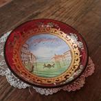 Murano Glas Schaaltje met mooie afbeelding  10 cm groot, Antiek en Kunst, Ophalen of Verzenden