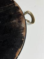 Engelse schaal ca. 1890, Ophalen, Zo goed als nieuw, Rond, Hout