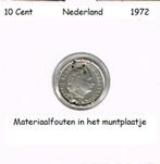 Misslag 10 Cent Nederland 1972, Postzegels en Munten, Munten | Nederland, 10 cent, Koningin Juliana, Losse munt, Verzenden