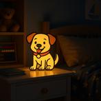 Cartoon Honden Nachtlampje – Cute Dog Lightbox voor Kinderen, Kunststof, Cartoon, Nieuw, Minder dan 50 cm