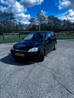 Opel Corsa 1.2 16V 3D 2004 Zwart, Origineel Nederlands, Te koop, 5 stoelen, 950 kg