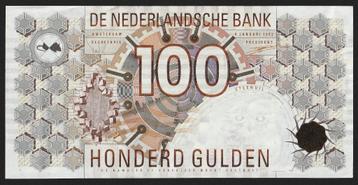 100 gld 1992 1076294782 (steenuil) erg mooi exemplaar beschikbaar voor biedingen