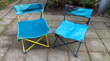 Twee Decathlon MH100 campingstoelen beschikbaar voor biedingen