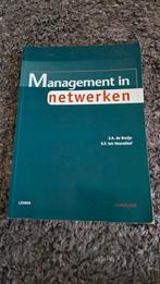 E.F. ten Heuvelhof - Management in netwerken, Boeken, E.F. ten Heuvelhof; J.A. de Bruijn, Ophalen of Verzenden, Zo goed als nieuw