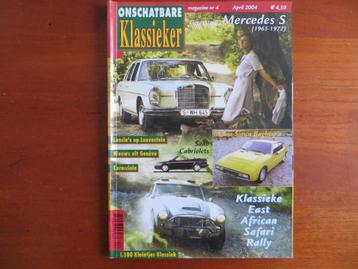 Onschatbare Klassieker 4 2004 Mercedes-Benz S-Klasse ’65-’72 beschikbaar voor biedingen