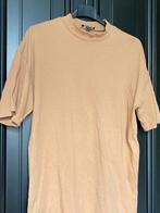 New Look heren T-shirt in beige lichtbruine mocca katoen, Kleding | Heren, T-shirts, Ophalen of Verzenden, Zo goed als nieuw