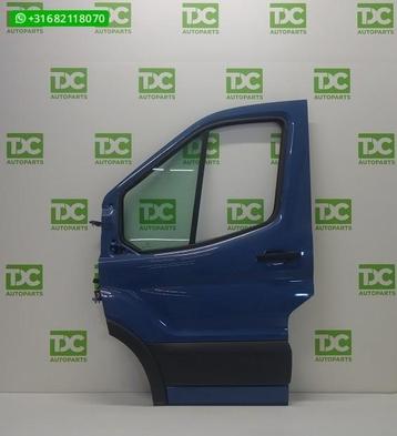 Ford Transit ('14-'18) Voorportier links blauw beschikbaar voor biedingen