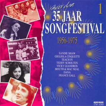 C.D. (1991) Meer dan 35 Jaar Songfestival deel 1 + 2 beschikbaar voor biedingen