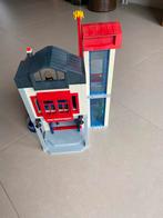 Playmobil Brandweer Garage 3885, Ophalen of Verzenden, Gebruikt, Complete set