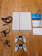 Playstation 4 glacier white incl 2 controllers & 8 games, Spelcomputers en Games, Spelcomputers | Sony PlayStation 4, Original