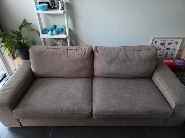 IKEA Kivik 3 zits bank - bruin (GRATIS af te halen), Huis en Inrichting, Banken | Bankstellen, Gebruikt, Tweepersoons, 200 tot 250 cm